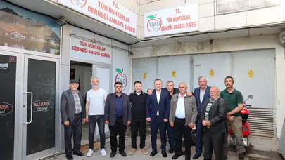 Başkan Sevindi'den Esnaf ve Muhtarlara Yakın Temas