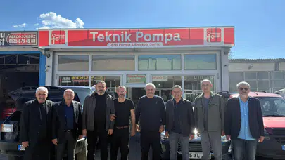 Amasya MHP Heyeti Esnaf Buluşmasında
