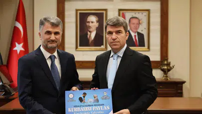 Amasya Valisi Bakan’dan Kurban Bağışı