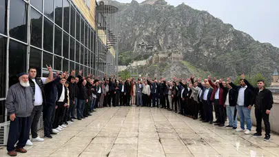 Amasya MHP İl Başkanlığında Bayram Buluşması