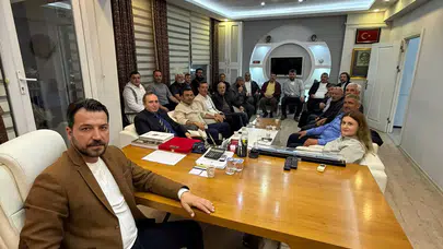 AK Parti Merzifon Teşkilatı Çalışmaları Masaya Yatırdı
