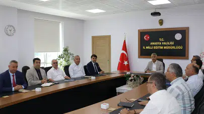 Amasya'da Eğitimde Yeni Dönem Hazırlıkları Masaya Yatırıldı