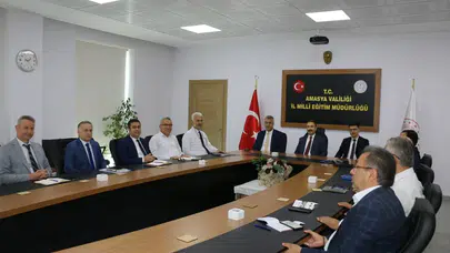 Amasya İl Milli Eğitim’de Kritik Zirve