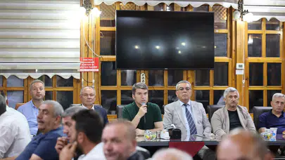 Amasya'da Muhtarlar Muharrem İftarında Buluştu