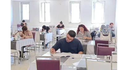 Amasya’da Aday Memurlar Sınava Girdi