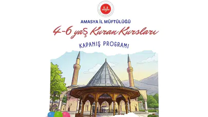 Amasya’da 4-6 Yaş Kur’an Kursları İçin Kapanış Heyecanı
