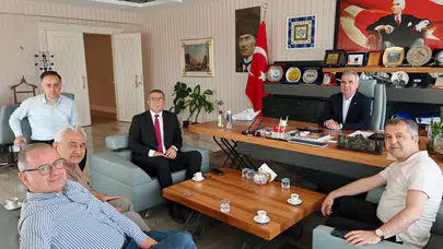 Yeni Müdürden İlk Ziyaret