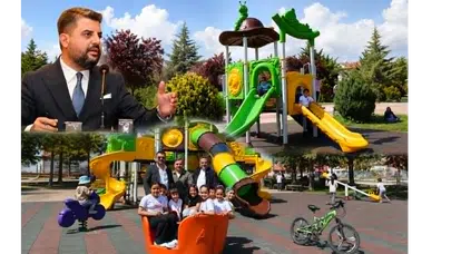 Merzifon’daki Parklar Yenileniyor! Çocuklar İçin Daha Güvenli Alanlar