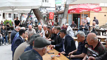 Merzifon’da Bayram Tebrikleri Yüzleri Güldürdü