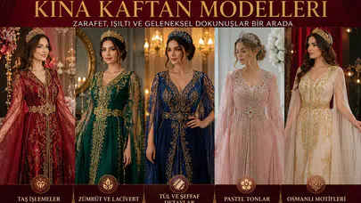 2026 Yazının En Trend Kına Kaftan Modelleri Belli Oldu