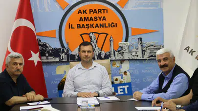 Amasya AK Parti'de İstişare Mesaisi