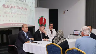 Amasya’da Halk Günü Buluşması Gerçekleştirildi
