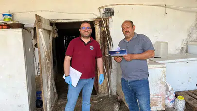 Amasya DSYB’den Üreticiye Yerinde Destek