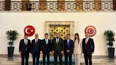 Vekil Çilez TBMM'de Rus Heyetini Ağırladı