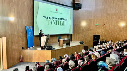 Amasya’da Yaz Kur’an Kursları Masaya Yatırıldı