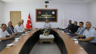 Amasya Eğitiminde Yol Haritası Belirlendi