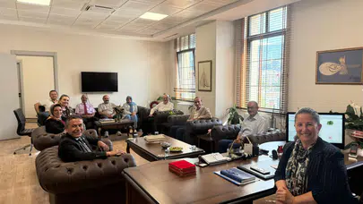 Amasya MHP Teşkilatından İl Müdürlüğüne Ziyaret