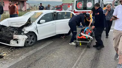 Amasya'da Korkutan Kaza: 4 Kişi Yaralandı