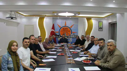 AK Parti Amasya’da Yoğun Mesai!