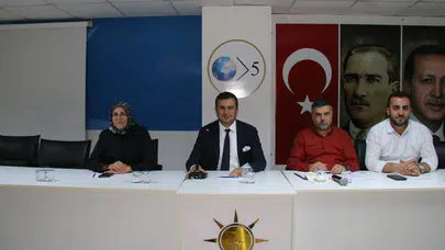 Amasya AK Parti Yönetimi Toplandı