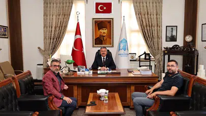 Belediye Başkanı Kargı, Konuklarını Ağırladı