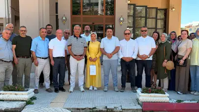 Merzifon Milli Eğitim'de Bayrak Değişimi