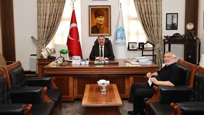 Başkan Kargı Apaydın'ı Ağırladı