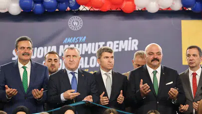 Mahmut Demir Spor Salonu Coşkulu Törenle Açıldı