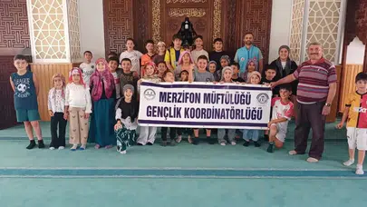 Merzifon Müftülüğü'nden Çocuklara Özel Etkinlik