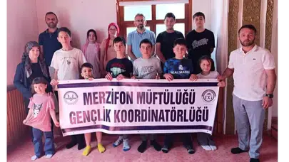Merzifon'da Yaz Kur'an Kursu Ziyareti