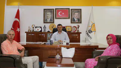 Başkan Uzun, Bayram Öztürk’ü Ağırladı