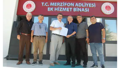 MHP Merzifon'da Yeni Dönem Resmen Başladı! Başkan Cüneyt Yamak Mazbatasını Aldı