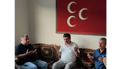 MHP Merzifon'da İlk Toplantı Dualarla Yapıldı! Görev Dağılımı Tamamlandı
