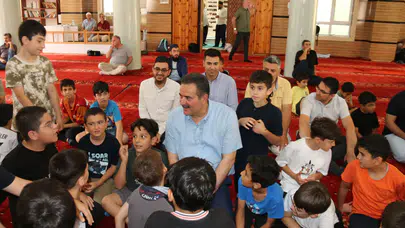 Vekil İpek'ten Yaz Okulu Ziyareti
