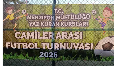 Merzifon'da Camiler Arası Futbol Turnuvası Coşkusu Başladı!