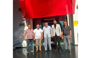 Keleş'ten Hasan Apaydın'a Geçmiş Olsun Ziyareti