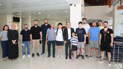 Osman Ercan Sporcularla Bir Araya Geldi