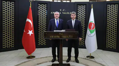 Bakan Bak'tan Amasya Valiliği'ne Ziyaret
