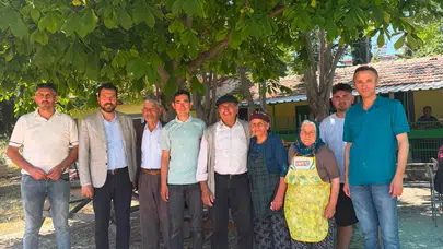Keleş Hırka Köyü'nde Vatandaşlarla Buluştu