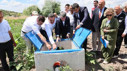 Amasya Tarımında Yeni Dönem! 221 Hektar Modern Sulamaya Kavuştu