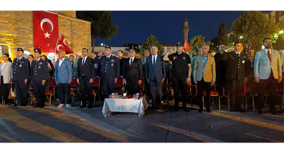 Merzifon'da 15 Temmuz Ruhu Meydanlara Taştı