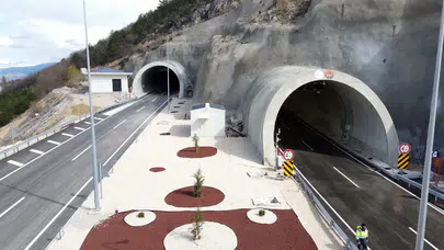 Kırkdilim Tünelleri Trafiğe Kapatıldı!