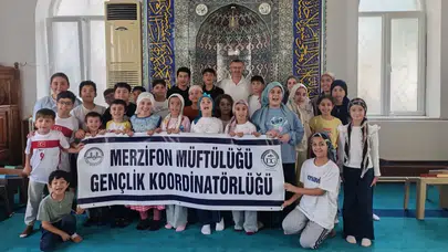 Aşut Camii’nde Çocukların Kur’an Sevinci