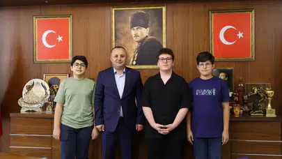 Amasya’nın LGS Şampiyonları Belediyede!