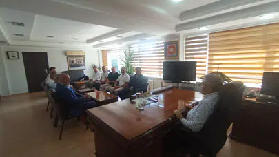 Merzifonspor'dan Kaymakam Karaaslan'a İlk Protokol Ziyareti