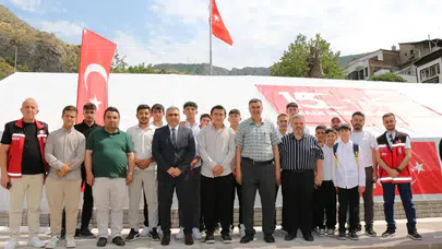 Karaaslan'dan 15 Temmuz Dijital Hafıza Çadırı Ziyareti