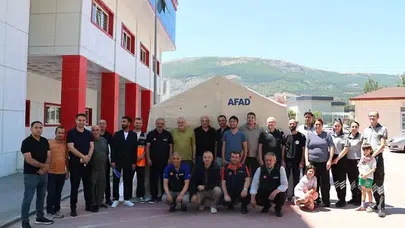 Amasya Üniversitesi Personeline AFAD'dan Afet ve Acil Durum Eğitimi