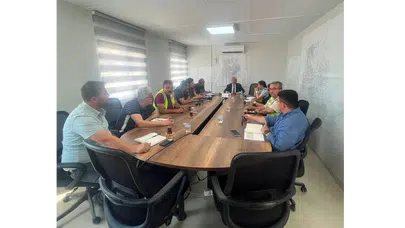 Merzifon'da Altyapı Çalışmaları Değerlendirildi