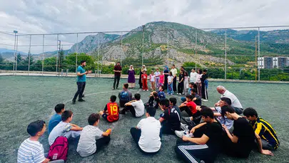 Amasya'da Zararlı Alışkanlıklara Karşı Eğitim Hamlesi