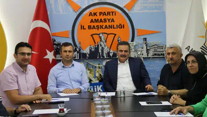 AK Parti Amasya'da Haftalık Mesai!